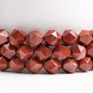 Natural Dark Red Jasper Gemstone Grade Aaa Star Cut Faceted 5-6mm 7-8mm 9-10mm Loose Beads