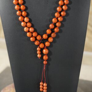 Red Jasper Mala • Knotted Mala • Red Jasper Necklace • Red Jasper Prayer Beads • Red Jasper Beaded Necklace • 4904 Red Jasper Mala • Knotted Mala • Red Jasper Necklace • Red Jasper Prayer Beads • Red Jasper Beaded Necklace • 4904