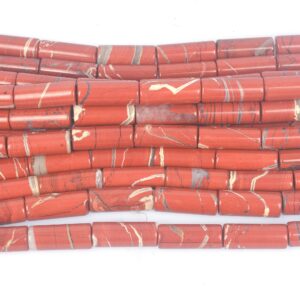 Red Jasper Unique Beads - Wholesale Gemstone Beads - Beads For Making Jewelry - Beads To Make Jewelry - Drum Beads - Size14x10mm -15ich