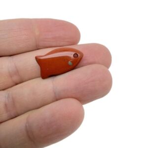 Red Jasper Fish Shape Crystal Pendant – Healing Stone Fish Charm For Jewelry - Nc1879 Red Jasper Fish Shape Crystal Pendant – Healing Stone Fish Charm For Jewelry - Nc1879