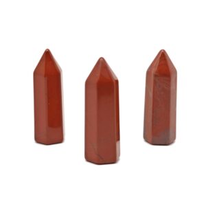 Red Jasper Crystal Obelisk Tower – Gemstone Tower – Tower Crystal – Hand Carved Crystal Point – Healing Crystal – 40mm – TW1101