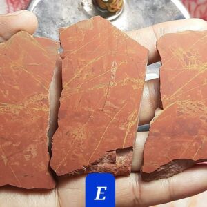 AAA Red Jasper Rough Gemstone: Unpolished Slices & Specimens