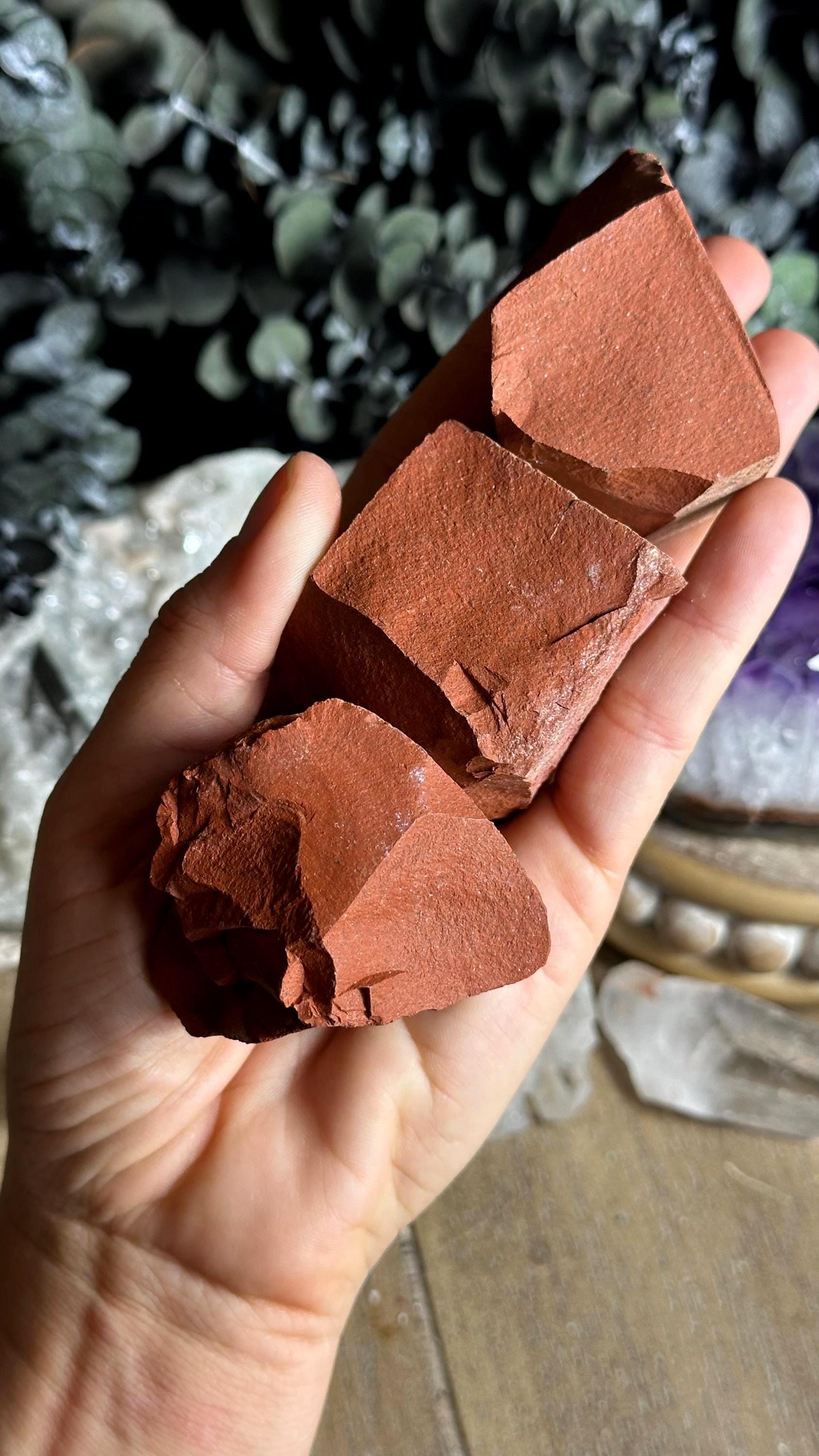 Large Raw Red Jasper Chunk: Natural Stone, Base Chakra Large Raw Red Jasper Chunk: Natural Stone, Base Chakra