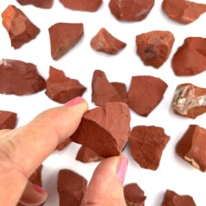 Red Jasper Natural Stone - Rough Crystal