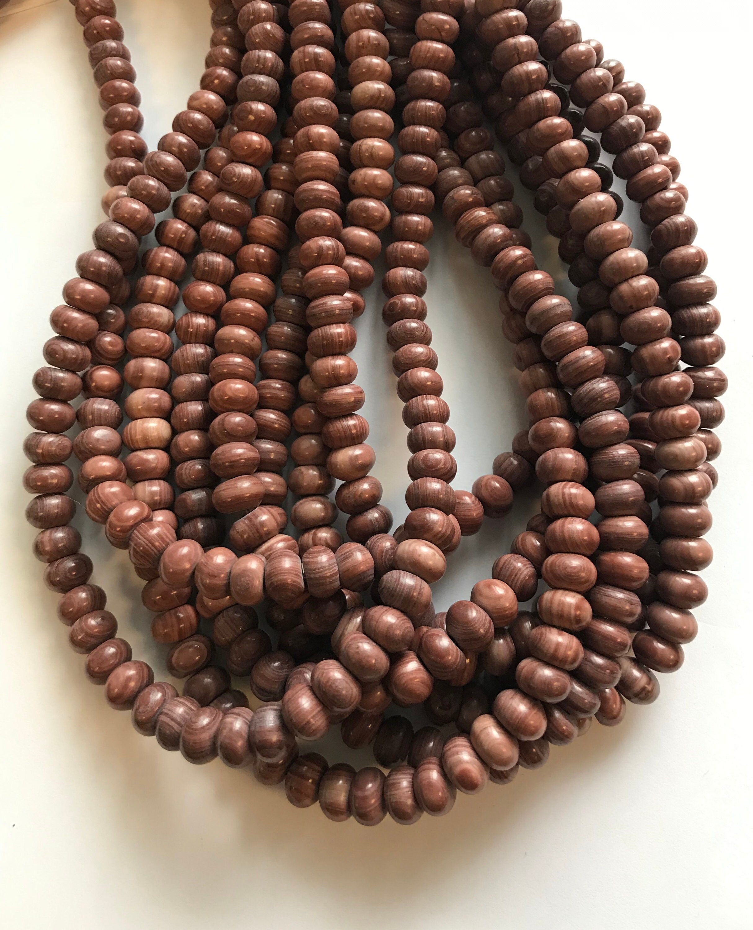 Red Jasper 8x5mm Rondelle Shaped Natural Gemstone Bead~ -15.5 Inch Strand Red Jasper 8x5mm Rondelle Shaped Natural Gemstone Bead~ -15.5 Inch Strand