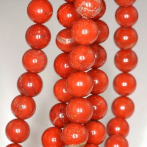 10mm Red Jasper Gemstone Round Brick Red Copper Brown Loose Beads 7.5 Inch Half Strand (90192090-b65) 10mm Red Jasper Gemstone Round Brick Red Copper Brown Loose Beads 7.5 Inch Half Strand (90192090-b65)