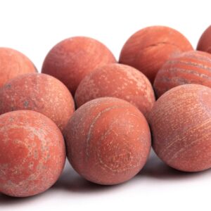 15-16mm Matte Red Jasper Beads Grade Aaa Genuine Natural Gemstone Full Strand Round Loose Beads15"/7.5"/4"bulk Lot 1,3,5,10and50(103507-909) 15-16mm Matte Red Jasper Beads Grade Aaa Genuine Natural Gemstone Full Strand Round Loose Beads15"/7.5"/4"bulk Lot 1,3,5,10and50(103507-909)