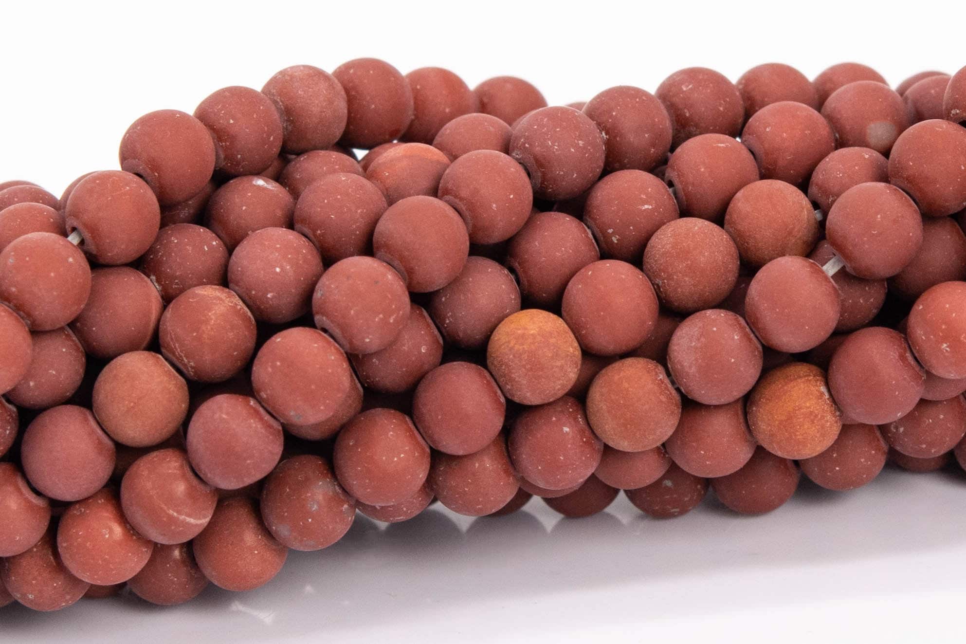 4mm Matte Brown Red Jasper Beads Grade Aaa Genuine Natural Gemstone Round Loose Beads 15" / 7.5" Bulk Lot Options (111582) 4mm Matte Brown Red Jasper Beads Grade Aaa Genuine Natural Gemstone Round Loose Beads 15" / 7.5" Bulk Lot Options (111582)