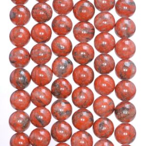8mm Red Jasper Gemstone Red Round Loose Beads 15.5 Inch Full Strand (80005962-m37) 8mm Red Jasper Gemstone Red Round Loose Beads 15.5 Inch Full Strand (80005962-m37)
