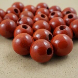 Red Jasper Beads (large Hole)(round)(smooth)(8mm)(10mm)(8"strand) Red Jasper Beads (large Hole)(round)(smooth)(8mm)(10mm)(8"strand)