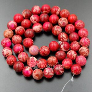 Imperial Sea Sediment Jasper Beads, Red Jasper Beads, Red Beads, Red Stone Beads, Round Beads, 4, 6, 8, 10, 12mm Imperial Sea Sediment Jasper Beads, Red Jasper Beads, Red Beads, Red Stone Beads, Round Beads, 4, 6, 8, 10, 12mm