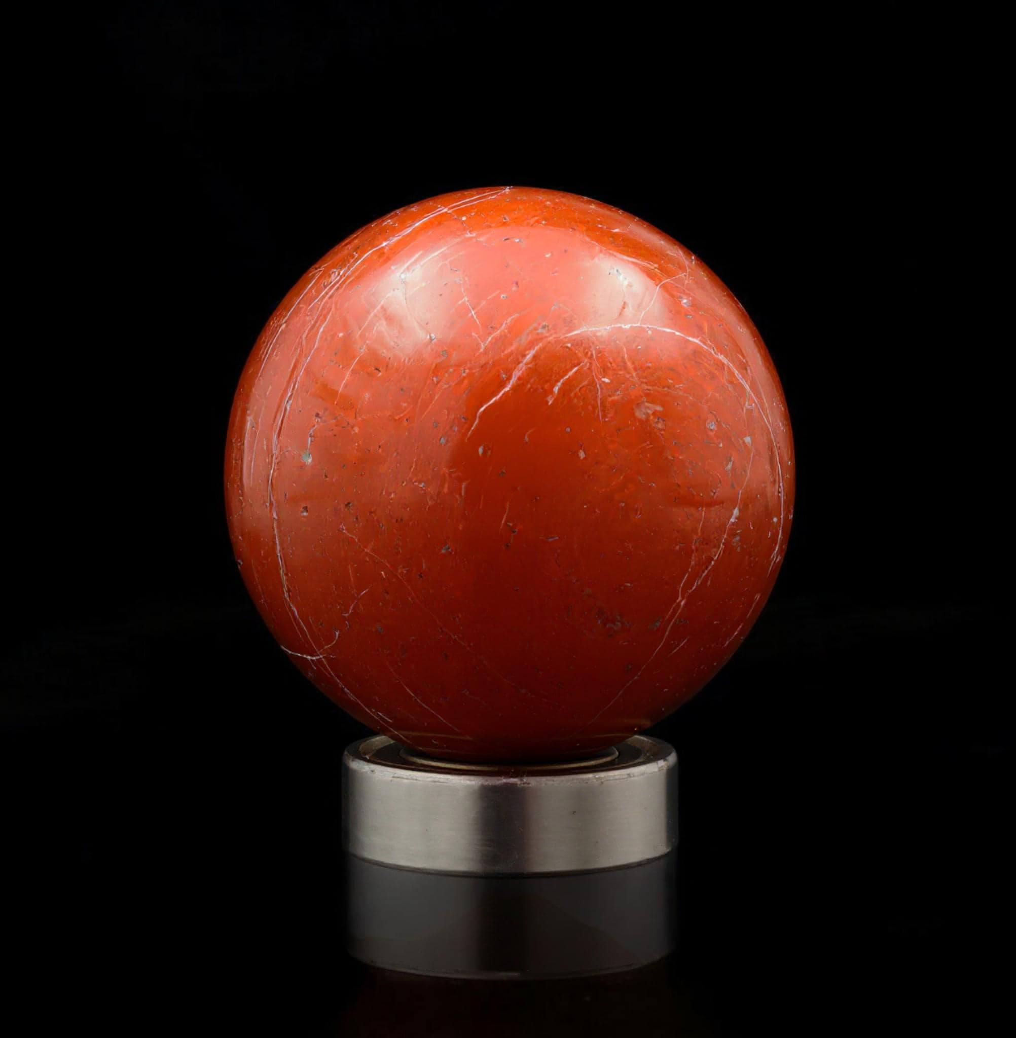 Red Jasper Sphere 85mm Large Energy Crystal Healing Ball Chakra Balance Gemstone India