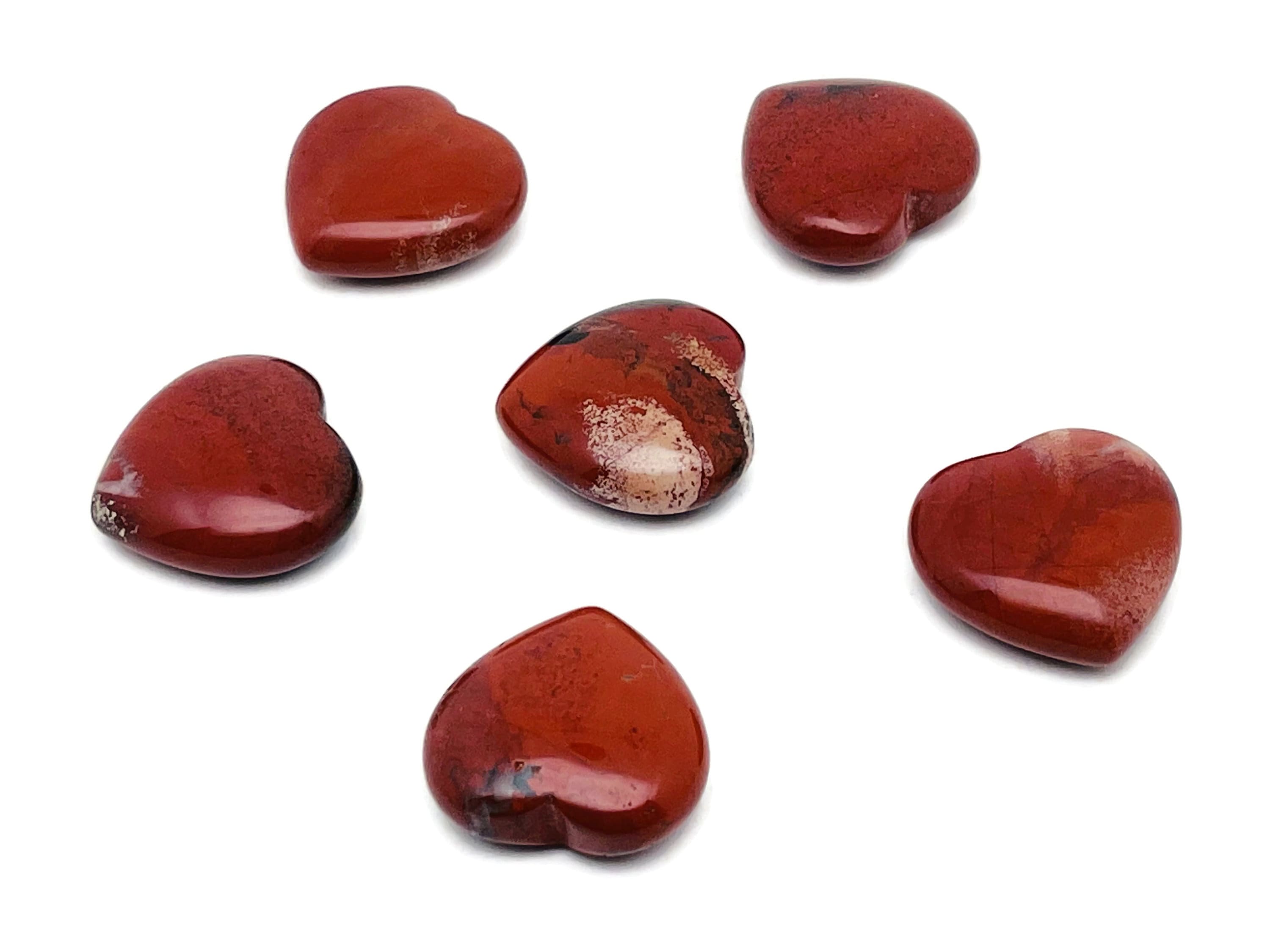 Red Jasper Heart Gemstone - Red Jasper Heart Crystal - Love Heart - Cute Crystal – 3cm - He1199 Red Jasper Heart Gemstone - Red Jasper Heart Crystal - Love Heart - Cute Crystal – 3cm - He1199