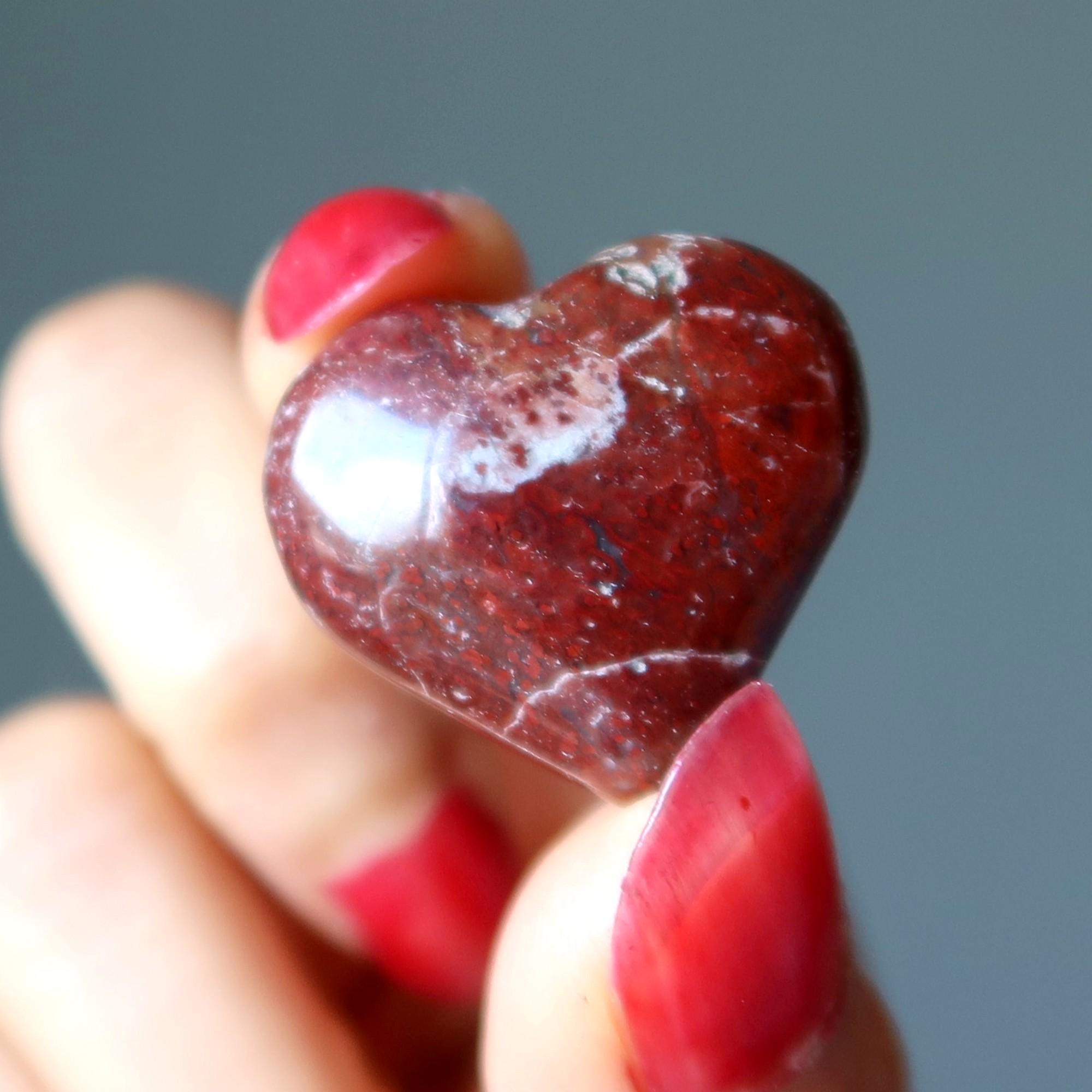 Red Jasper Heart My Blood Boils Of Passion Hot Love Crystal Red Jasper Heart My Blood Boils Of Passion Hot Love Crystal