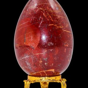 Natural Red Jasper Crystal Egg : Energy Meditation Reiki Charged Egg (65MM) Natural Red Jasper Crystal Egg : Energy Meditation Reiki Charged Egg (65MM)