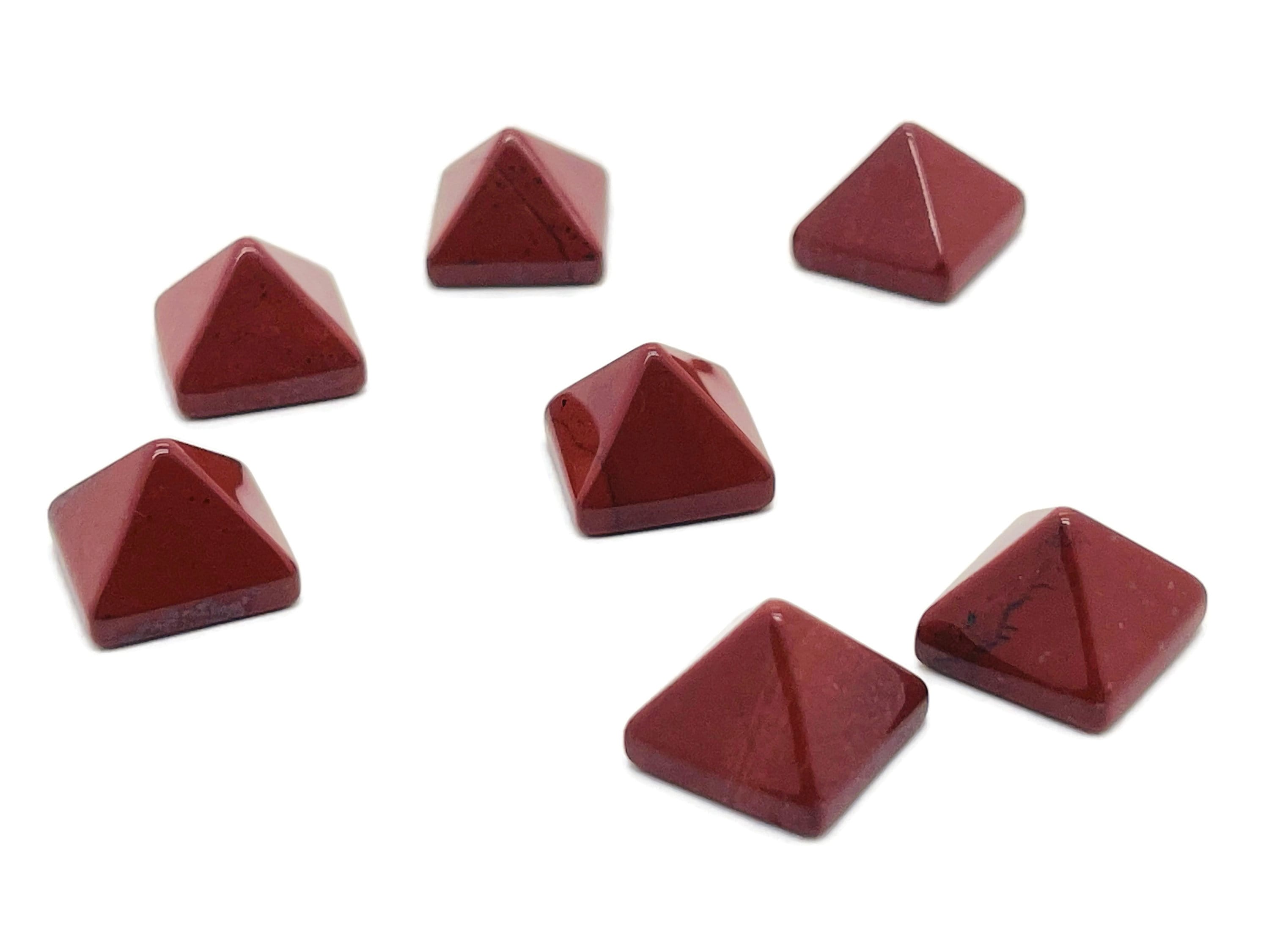 Red Jasper Pyramid Crystal – Crystal Pyramid – Healing Crystal – Crystal Gemstone - Py1006