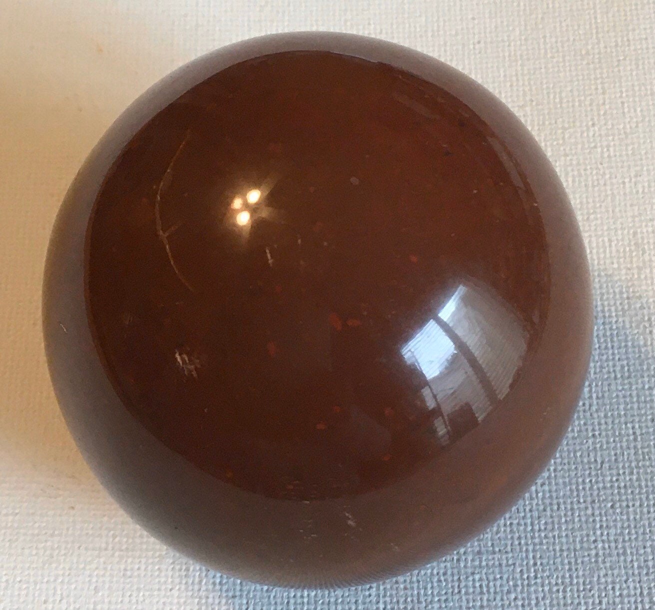 Red Jasper Sphere (55mm): Healing Crystal Stone