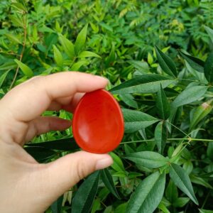 Red Jasper Worry Stone