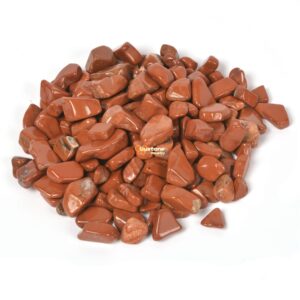 Red Jasper Gemstone Polished Chips Crushed Tumbled Stone Crystal Healing Embellishments 100 Grams