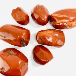 Red Jasper Large Tumbled Stones - By Weight (of1-s27)