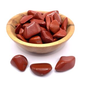 Red Jasper Tumbled Stone Medium Protection 20mm Aries Red Jasper Tumbled Stone Medium Protection 20mm Aries