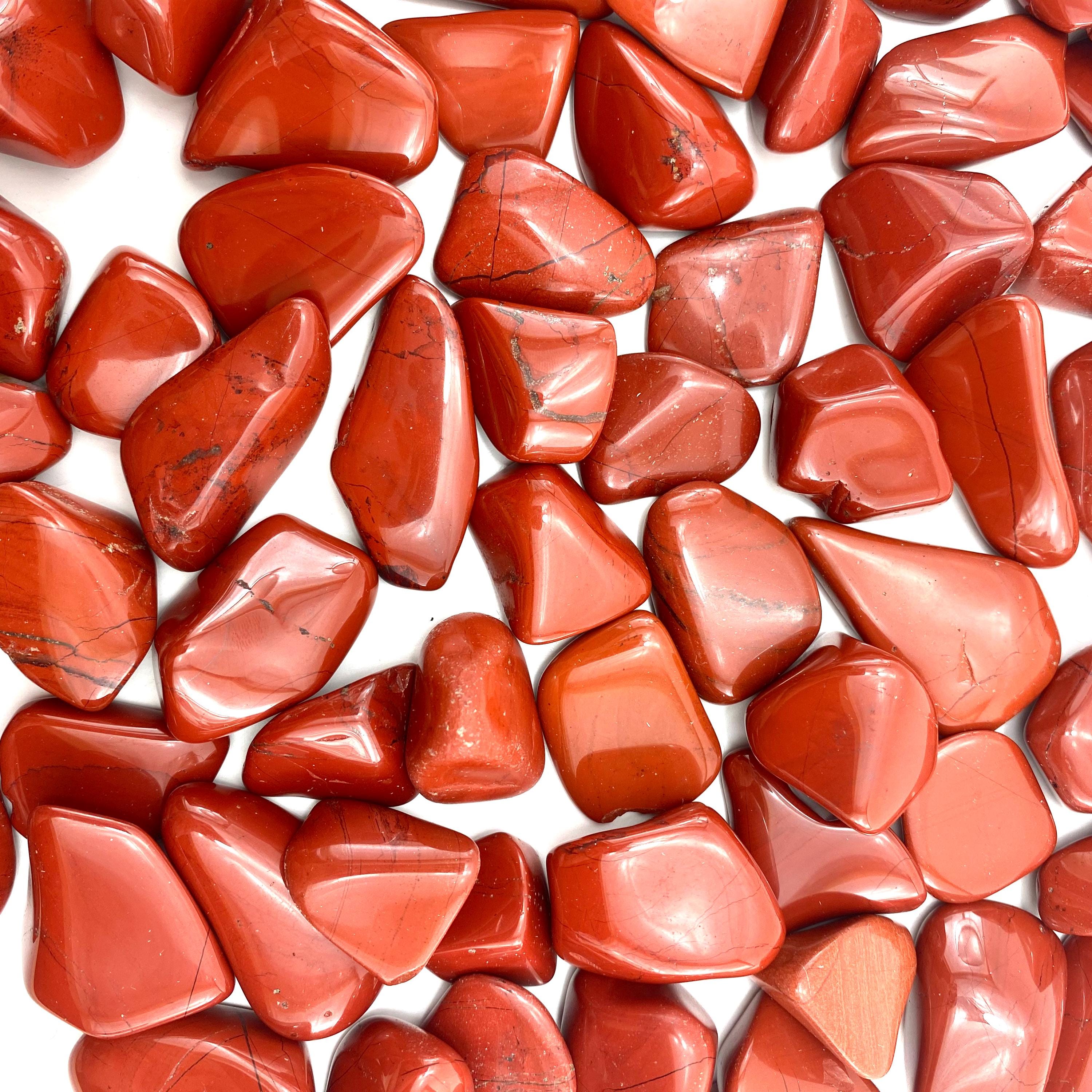Red Jasper Tumble, Tumbled Red Jasper, Pocket Red Jasper, T-45