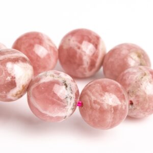 10-11MM Argentina Rhodochrosite Beads Pink Bracelet Grade AA+ Genuine Natural Round Gemstone 7.5" (123276h-2988) 10-11MM Argentina Rhodochrosite Beads Pink Bracelet Grade AA+ Genuine Natural Round Gemstone 7.5" (123276h-2988)