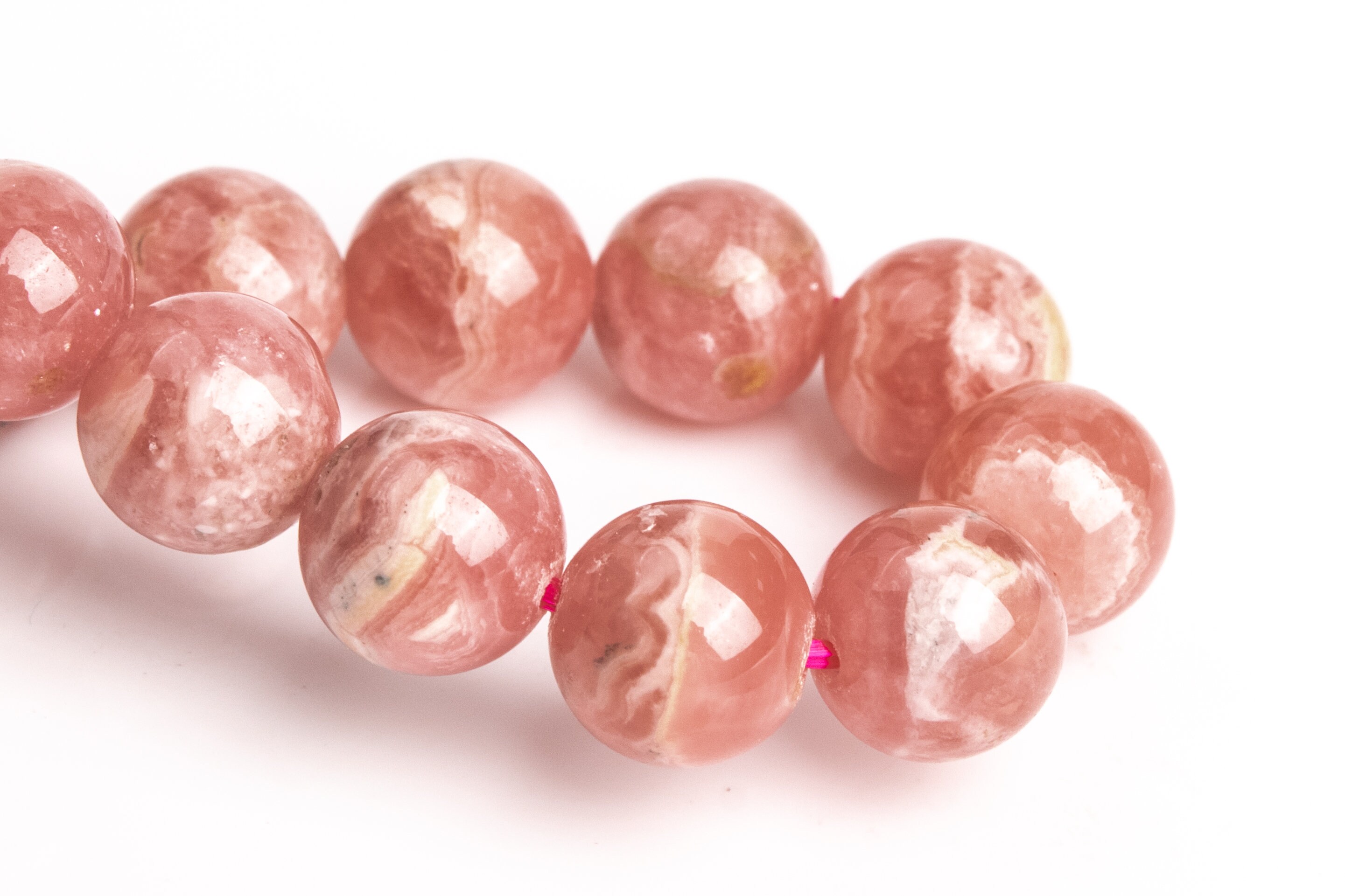 8-9mm Argentina Rhodochrosite Beads Pink Bracelet Grade Aa Genuine Natural Round Gemstone 7" (123221h-2960) 8-9mm Argentina Rhodochrosite Beads Pink Bracelet Grade Aa Genuine Natural Round Gemstone 7" (123221h-2960)