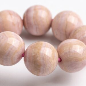 9MM Argentina Rhodochrosite Beads Milky Pink Bracelet Grade A Genuine Natural Round Gemstone 7" Bulk Lot Options (123402h-1356) 9MM Argentina Rhodochrosite Beads Milky Pink Bracelet Grade A Genuine Natural Round Gemstone 7" Bulk Lot Options (123402h-1356)