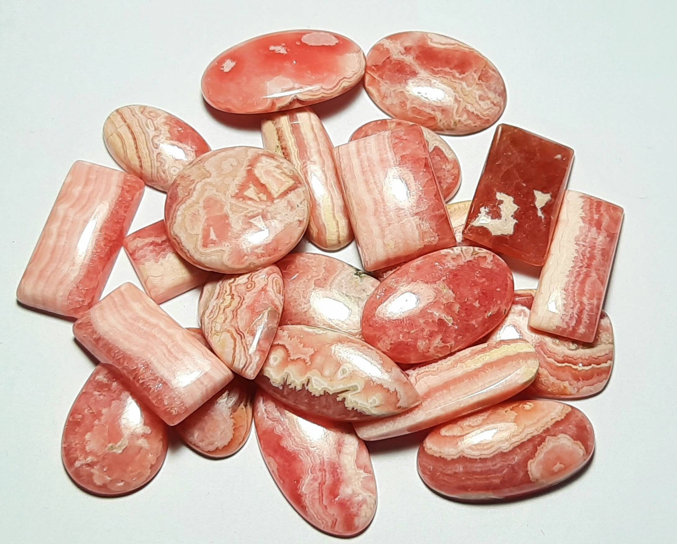 Rhodochrosite Cabochon Gemstone,rhodochrosite Stone,rhodochrosite Cabochon,rhodochrosite Free Size And Shape Cabochon,rhodochrosite Crystal