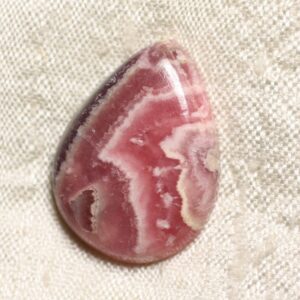 N20 - Cabochon Pierre - Rhodochrosite Goutte 27x20mm - 4558550094001 N20 - Cabochon Pierre - Rhodochrosite Goutte 27x20mm - 4558550094001