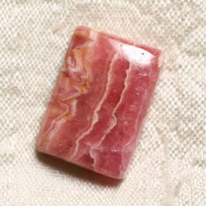 N24 - Cabochon Pierre - Rhodochrosite Rectangle 23x16mm - 4558550094049 N24 - Cabochon Pierre - Rhodochrosite Rectangle 23x16mm - 4558550094049