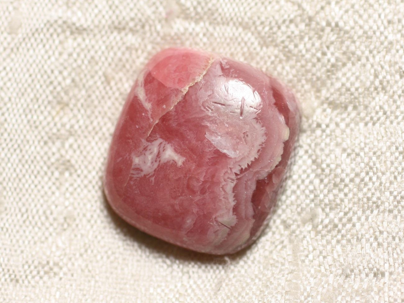 N25 - Cabochon Pierre - Rhodochrosite Rectangle 22x20mm - 4558550094056 N25 - Cabochon Pierre - Rhodochrosite Rectangle 22x20mm - 4558550094056