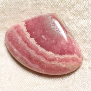 N28 - Cabochon Pierre - Rhodochrosite Goutte 35x26mm - 4558550094087 N28 - Cabochon Pierre - Rhodochrosite Goutte 35x26mm - 4558550094087