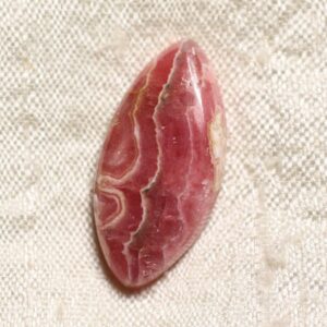 N29 - Cabochon Pierre - Rhodochrosite Marquise 29x13mm - 4558550094094 N29 - Cabochon Pierre - Rhodochrosite Marquise 29x13mm - 4558550094094