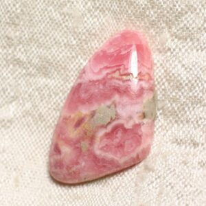 N32 - Cabochon Pierre - Rhodochrosite Triangle 30x19mm - 4558550094124 N32 - Cabochon Pierre - Rhodochrosite Triangle 30x19mm - 4558550094124
