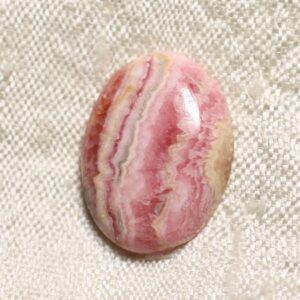 N40 - Cabochon Pierre - Rhodochrosite Ovale 21x16mm - 4558550094209 N40 - Cabochon Pierre - Rhodochrosite Ovale 21x16mm - 4558550094209