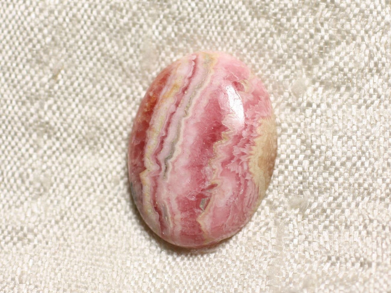 N40 - Cabochon Pierre - Rhodochrosite Ovale 21x16mm - 4558550094209