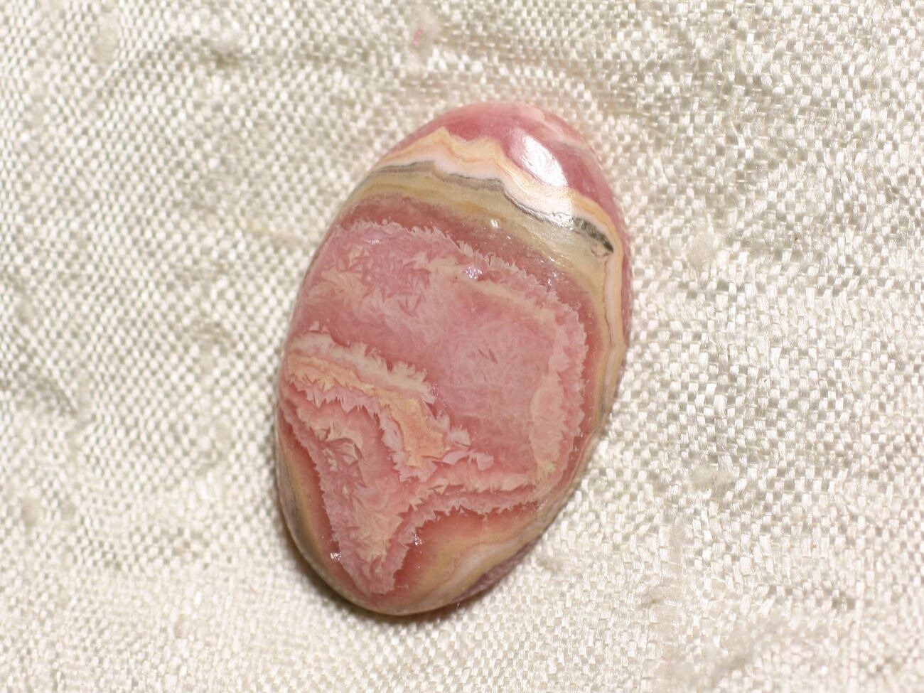 N41 - Cabochon Pierre - Rhodochrosite Ovale 29x18mm - 4558550094216