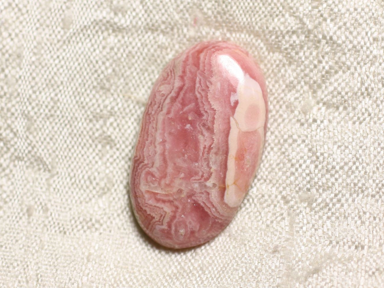 N42 - Cabochon Pierre - Rhodochrosite Ovale 29x17mm - 4558550094223
