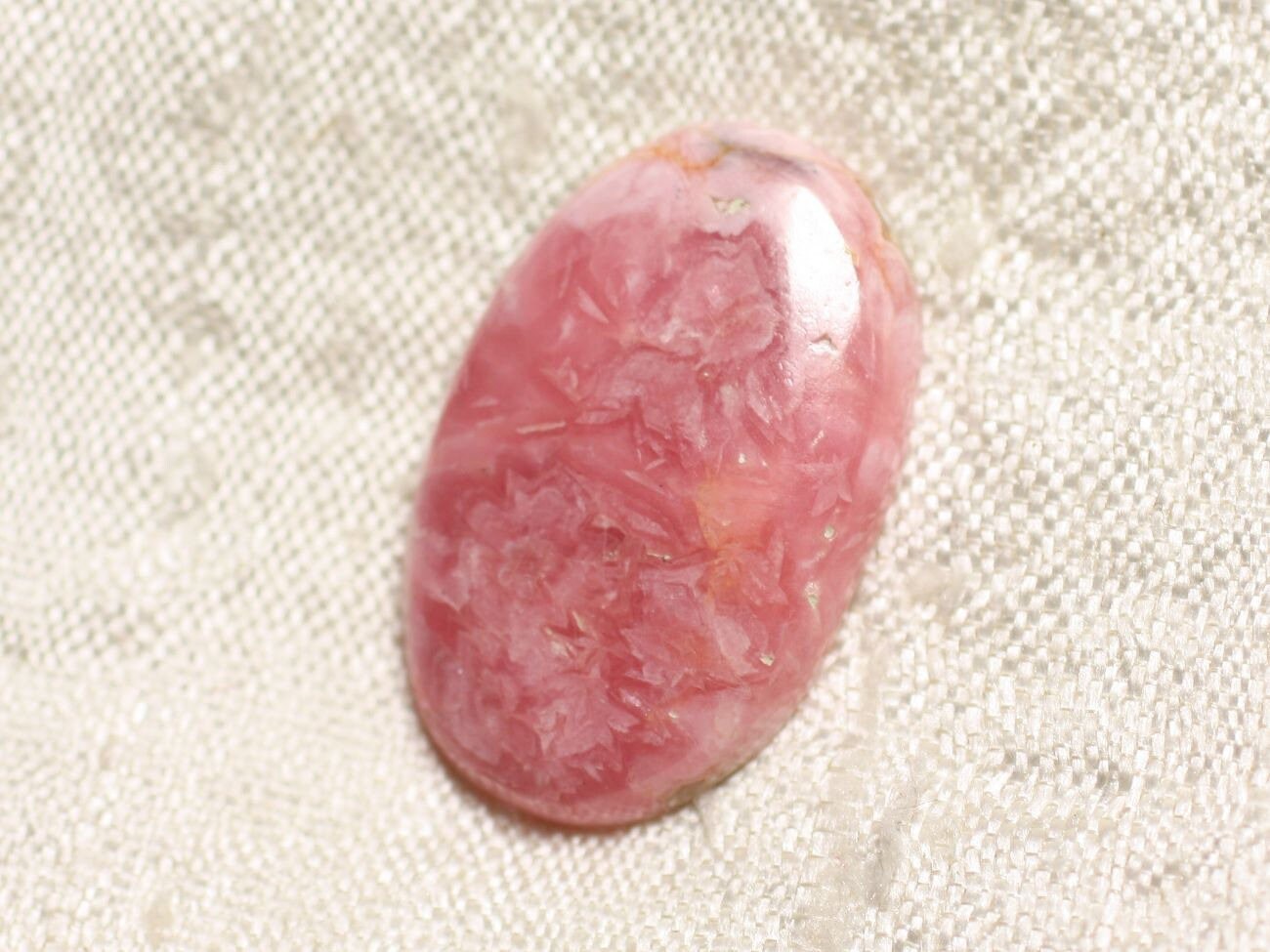 N43 - Cabochon Pierre - Rhodochrosite Ovale 26x17mm - 4558550094230