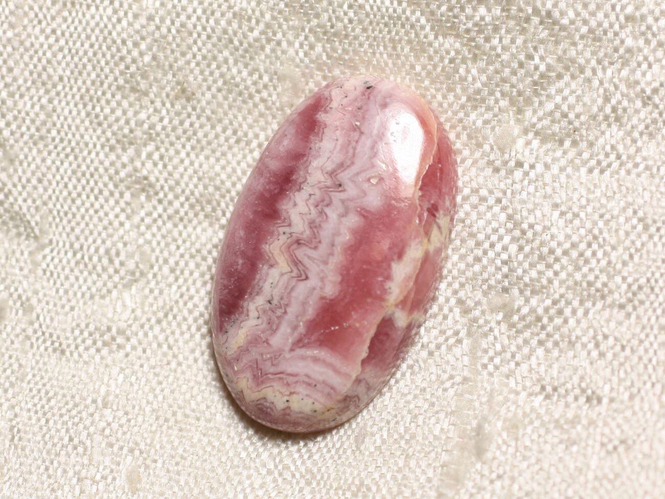 N44 - Cabochon Pierre - Rhodochrosite Ovale 28x16mm - 4558550094247