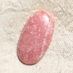 N45 - Cabochon Pierre - Rhodochrosite Ovale 30x16mm - 4558550094254 N45 - Cabochon Pierre - Rhodochrosite Ovale 30x16mm - 4558550094254