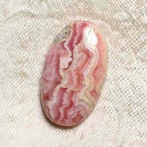 N46 - Cabochon Pierre - Rhodochrosite Ovale 27x16mm - 4558550094261 N46 - Cabochon Pierre - Rhodochrosite Ovale 27x16mm - 4558550094261