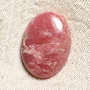 N53 - Cabochon Pierre - Rhodochrosite Ovale 27x20mm - 4558550094339 N53 - Cabochon Pierre - Rhodochrosite Ovale 27x20mm - 4558550094339