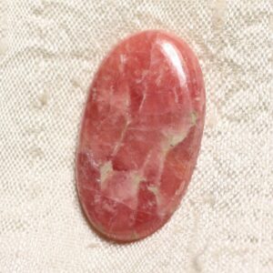 N55 - Cabochon Pierre - Rhodochrosite Ovale 33x19mm - 4558550094353 N55 - Cabochon Pierre - Rhodochrosite Ovale 33x19mm - 4558550094353