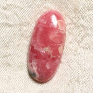 N62 - Cabochon Pierre - Rhodochrosite Ovale 28x14mm - 4558550094421 N62 - Cabochon Pierre - Rhodochrosite Ovale 28x14mm - 4558550094421