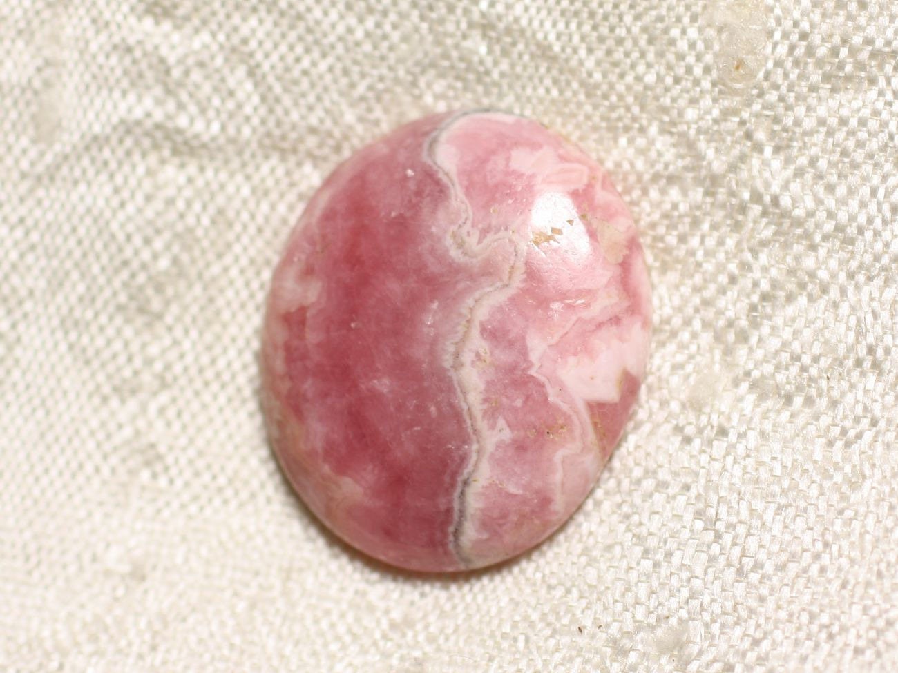 N67 - Cabochon Pierre - Rhodochrosite Ovale 23x19mm - 4558550094476