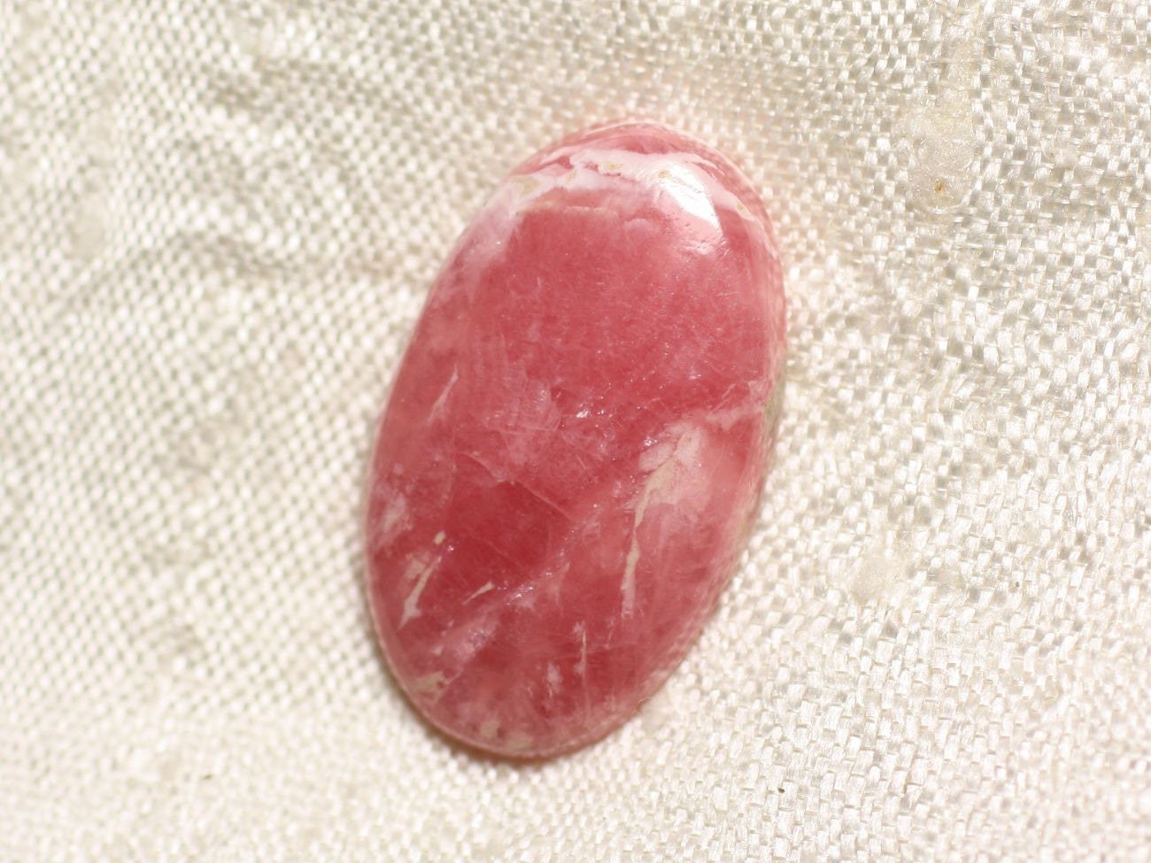 N68 - Cabochon Pierre - Rhodochrosite Ovale 26x16mm - 4558550094483