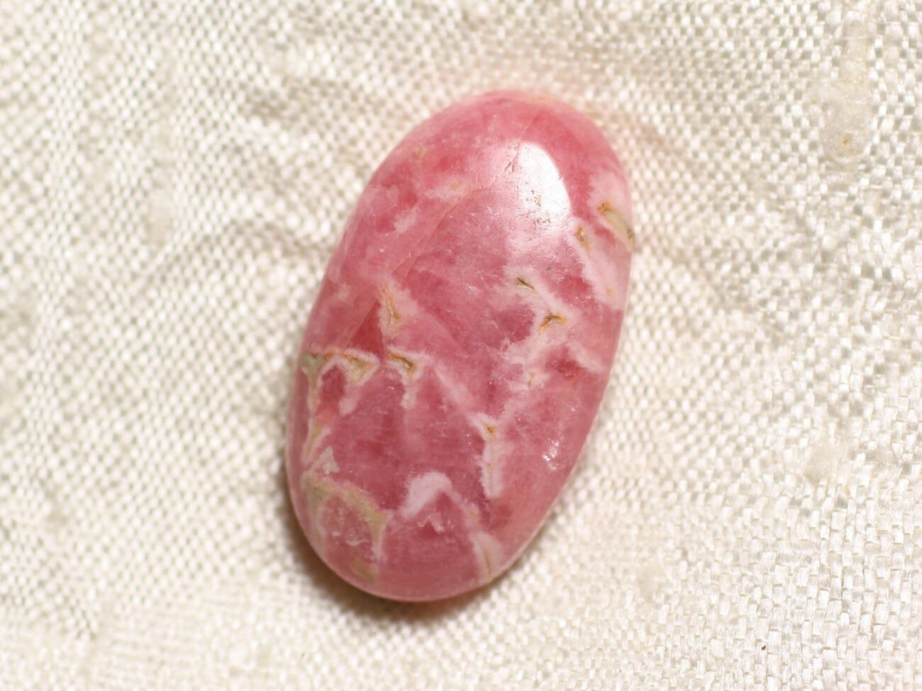 N69 - Cabochon Pierre - Rhodochrosite Ovale 26x15mm - 4558550094490